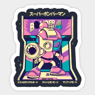 Bomber Game Sticker